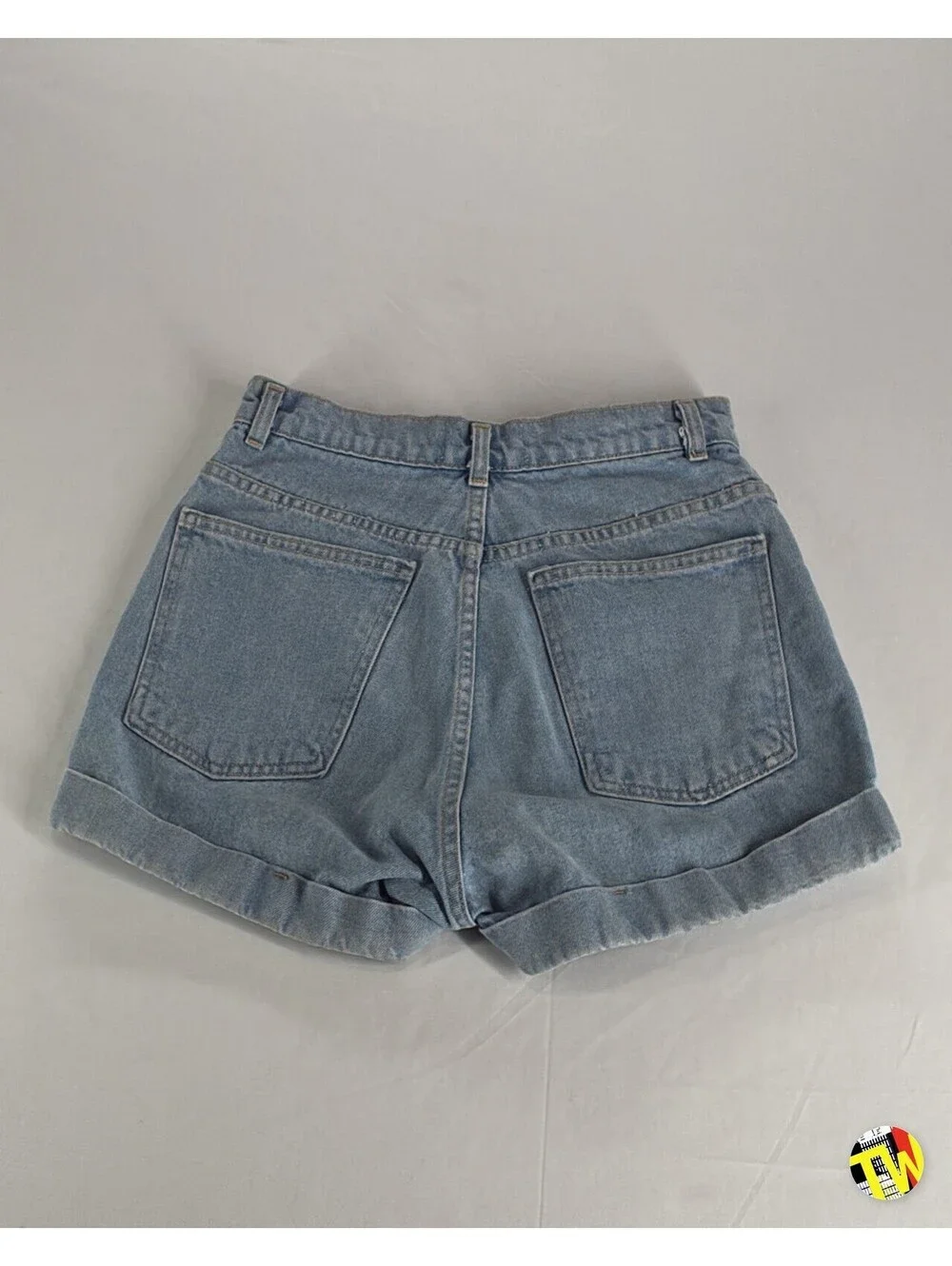 Vintage 2010s American Apparel Denim Shorts Hand Painted